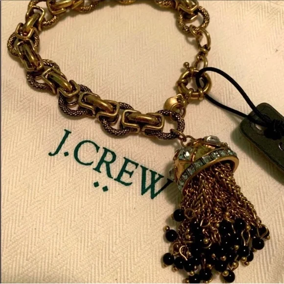 J. Crew vintage Tassels antique looking bracelet - Picture 6 of 11